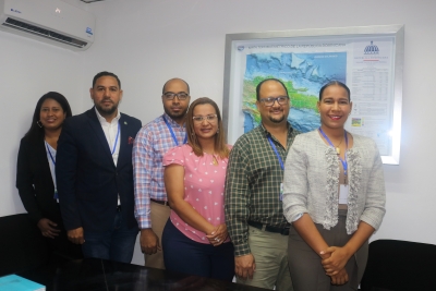 Dirección de Geodesia del IGN-JJHM sostuvo acercamiento con la Asociación Dominicana de Agrimensores (ASODAGRIM)