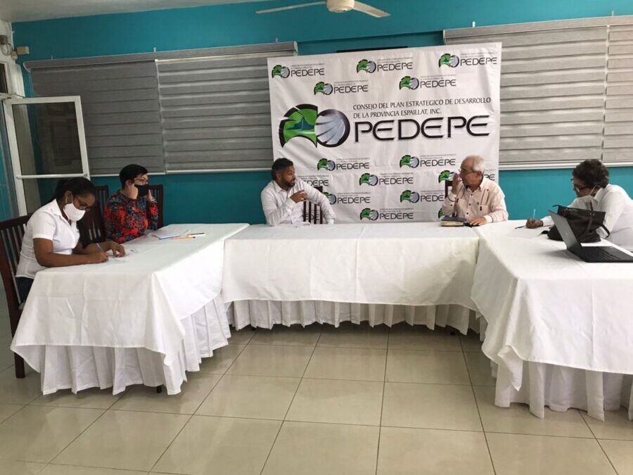 Instituto Geográfico Nacional José Joaquín Hungría Morel (IGN-JJHM) sostiene reunión con directivos del Plan Estratégico de Desarrollo de la Provincia Espaillat (PEDEPE)