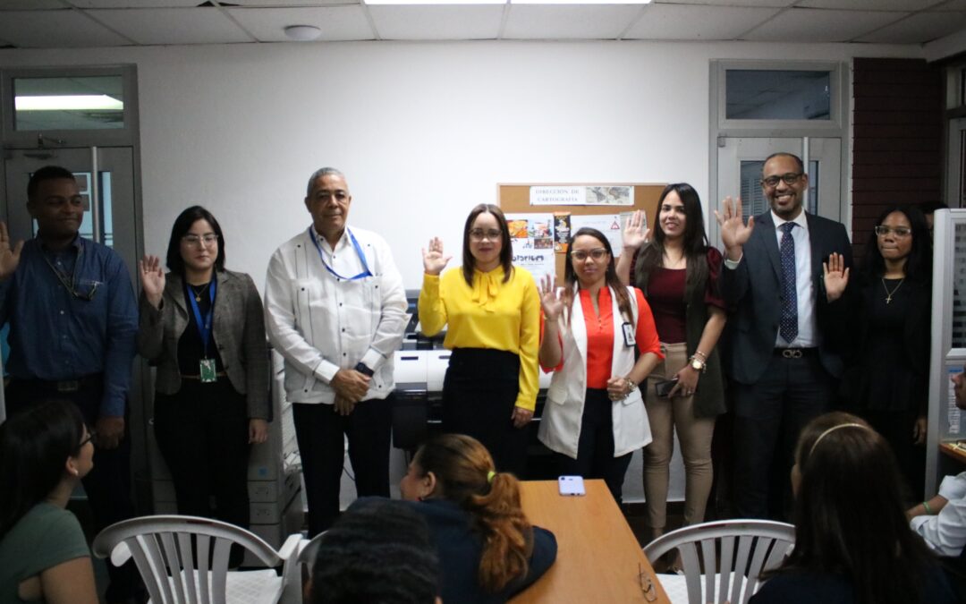 El Instituto Geográfico Nacional "José Joaquín Hungría Morell" juramenta nueva Comisión de Ética Pública