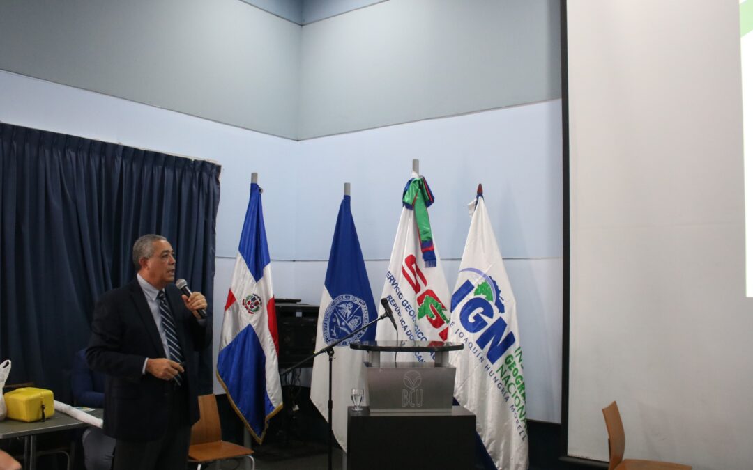 El Instituto Geográfico Nacional "José Joaquín Hungría Morell" participa en Seminario Gobernanza de datos espaciales