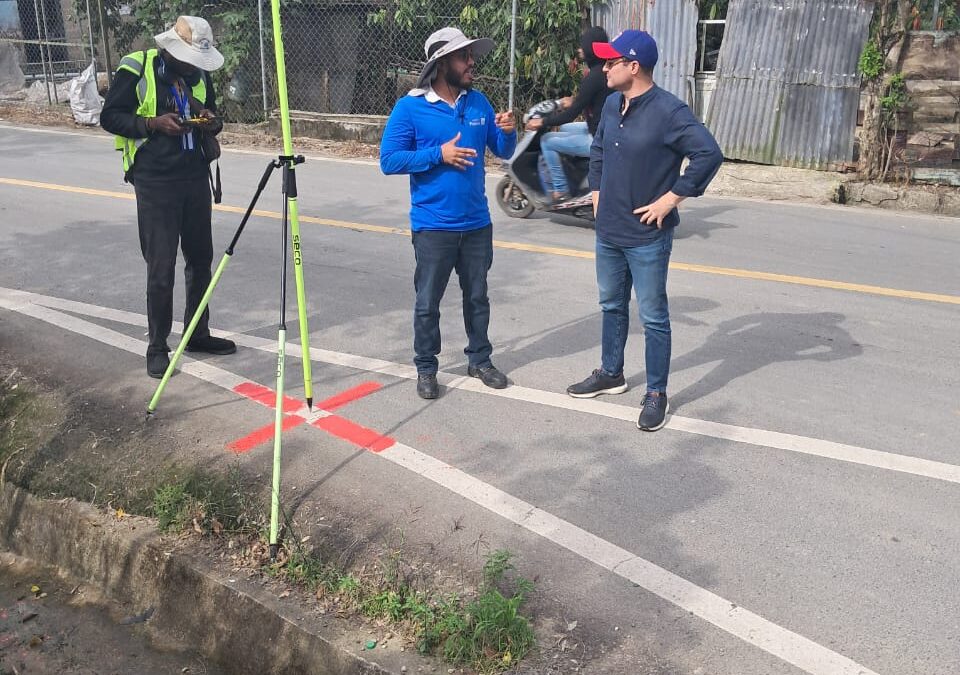 IGN-JJHM realiza proyecto de Vuelo fotogramétrico camino vecinal Los Lanos – Los Naranjos – Provincia Duarte